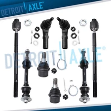 Front Ball Joint Sway Bar Tie Rod Suspension Kit for 03-10 Dodge Ram 2500 3500
