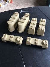 Thomas Friends Trackmaster Train Tan Risers/Elevation, Lot Of 6