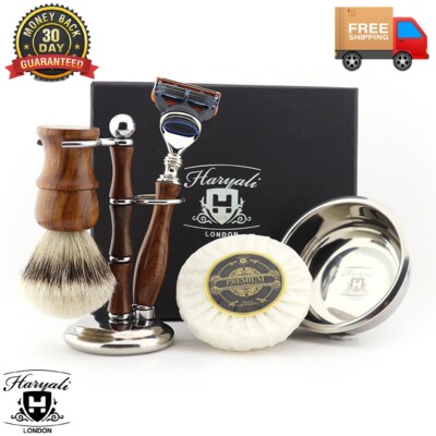 Fashion Grooming Nassrasur Set Hochwertige Geschenke für Männer Bart Haarentfernung