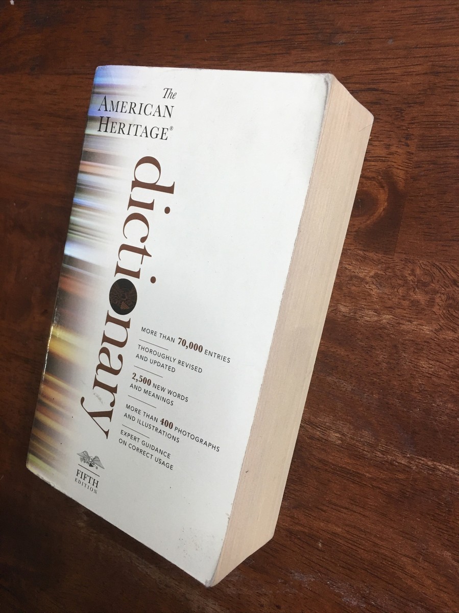 The American Heritage Dictionary: 2012 Dell Mass Market Edition