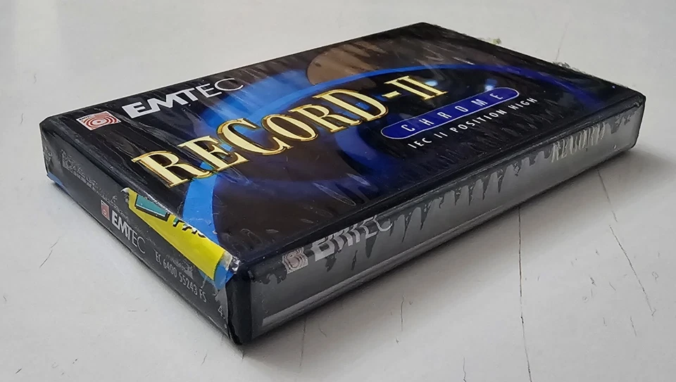 CASSETTE EMTEC C-90 RECORD-II CHROME SEALED - Imagen 2 de 4