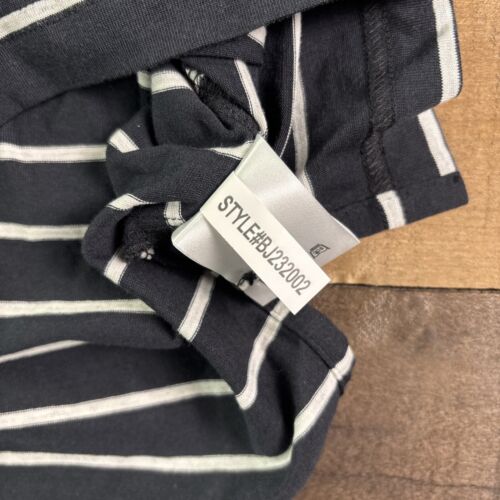 Bobby Jones Polo Golf Shirt Black & White Striped Men’s Cotton Modal SOFT - Picture 11 of 11