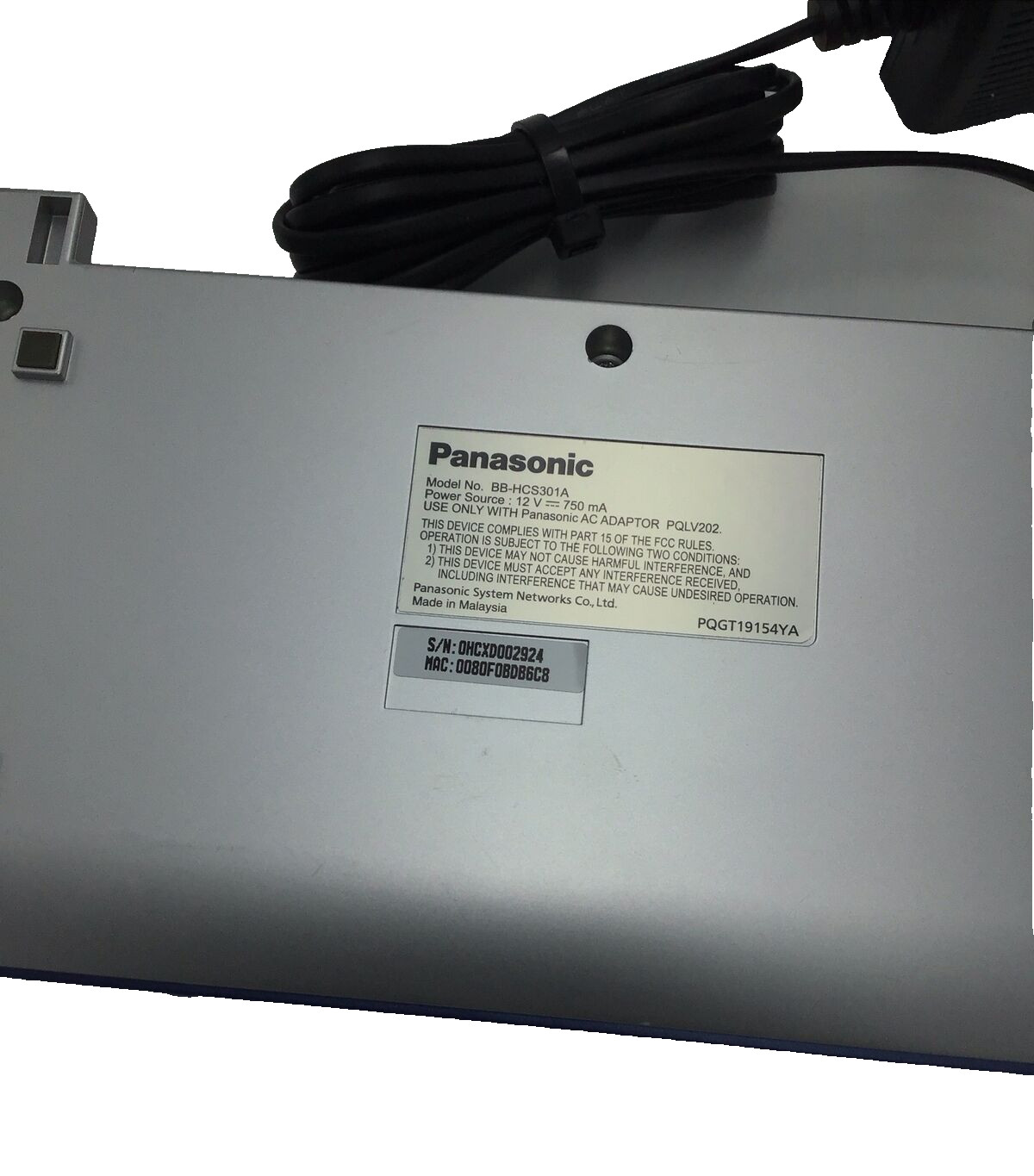 Panasonic BB-HCS301A Network Camera Server Video Server System