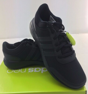 adidas black sport shoes