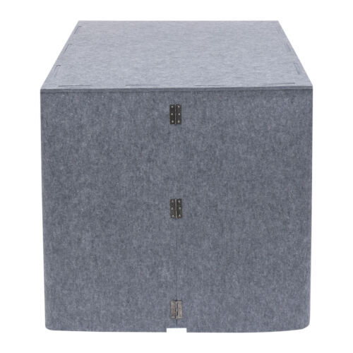Cubierta insonorizada de escritorio, cabina de aislamiento, escudo absorbente de sonido vocal - Imagen 17 de 22
