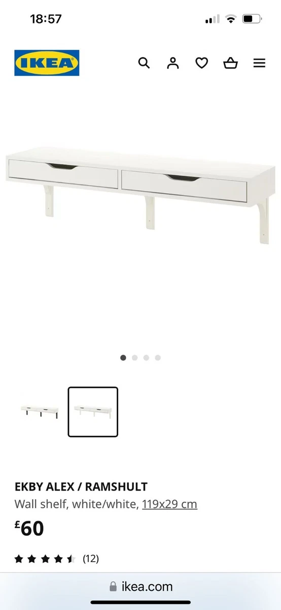 Desk on wall online ikea