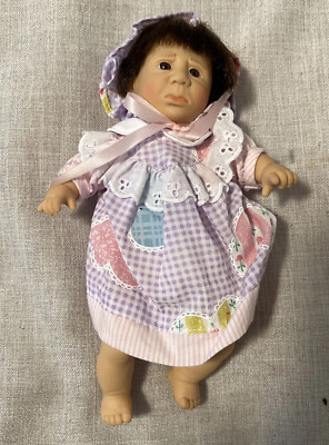 Vintage  New GI-GO PALM PALS EXPRESSIONS Sad Bean Bag Doll Girl 8  F2