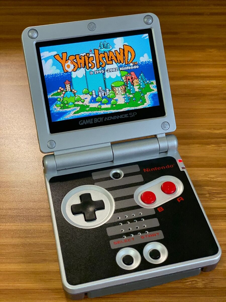 Nintendo Game Boy Advance SP System GBA SP IPS LCD Backlight Nintendo Game Boy Advance SP System GBA SP IPS LCD Backlight