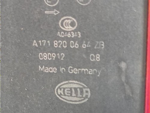 STOP FANALE POSTERIORE DESTRO PER MERCEDES SLK W171 2° Serie FANALE EST. POST. - Foto 10 di 10