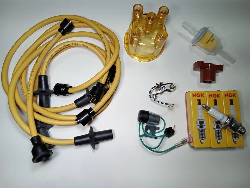 VW COMPLETE 009 / 094 TUNE UP KIT YELLOW VOLKSWAGEN T1 BUG BEETLE T2 BUS GHIA T3 - Image 1 of 1