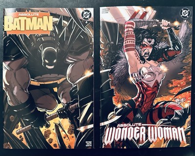   Absolute Batman & Wonder Woman #4 Connecting Covers Kaare Andrews Variant Set