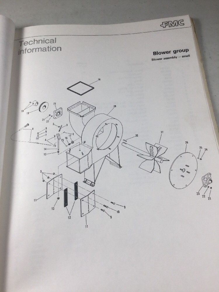 FMC, Wayne Model 72 Parts Catalog Manual eBay