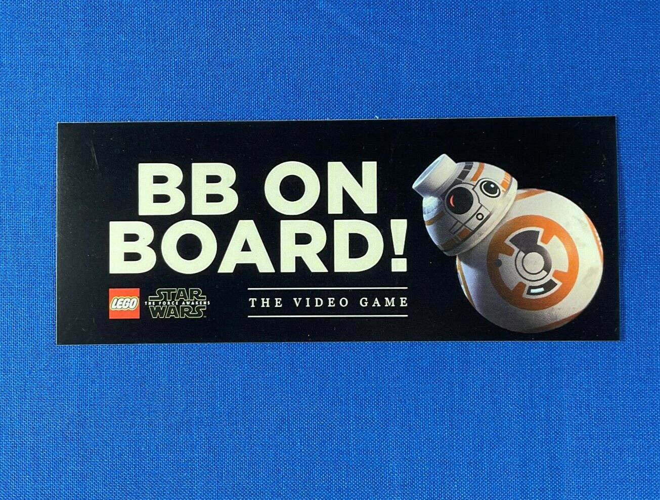 Bb8 Promo Sticker Card