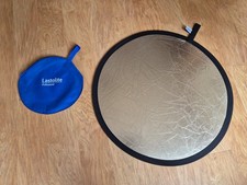 Lastolite Professional 79cm Collapsible Reflector – Gold / White with Carry Case