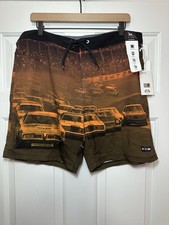 Hurley Eco Phantom NASCAR Finishline Board Shorts - NWT Mens 34 - 46602-B10