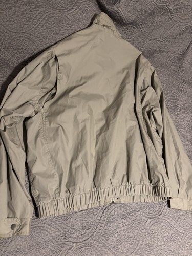 Vintage Members Only Mariner Jacke - beige - Langarm - Größe 3X - gefüttert - Bild 8 von 13