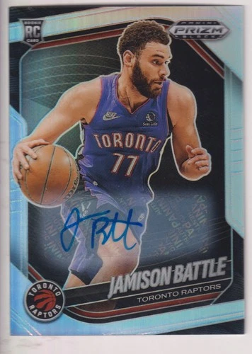 JAMISON BATTLE 2024-25 PANINI PRIZM BASKETBALL AUTOGRAPH AUTO CARD #237