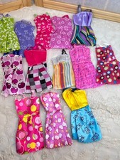 Vintage Barbie Clothes Lot of 13 Barbie Dresses Most are Home Made Clothes