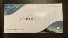 LifeWave Y-age Carnosine, 30 Patches- Exp: 8/26  NEW