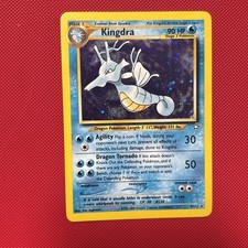 Pokémon TCG Kingdra Holo Rare Card 8/111 Neo Genesis