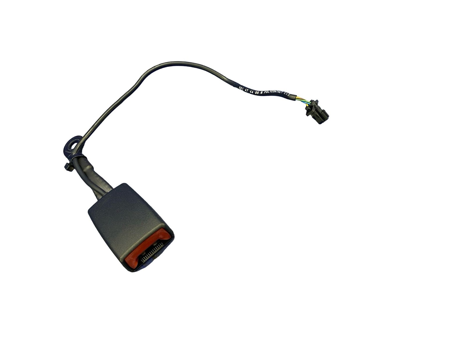 2004-2014 Lamborghini Gallardo Oem FRONT RIGHT SEAT BELT BUCKLE BLACK 4E0857755A