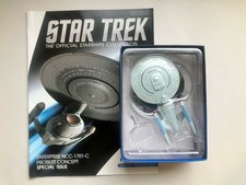 Image of *RARE* Star Trek Eaglemoss USS Enterprise NCC-1701-C PROBERT CONCEPT & Magazine