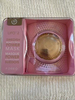 Foreo UFO 2 Face LED Treatment Thermotherapy Cryotherapy Authentic Damage Box