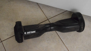 GO TRAX EDGE Self-balancing Hover Board w/6.3" Wheels Black LED Lights UL 2272