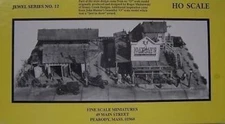 Fine Scale Miniatures 12 HO Scale Oatman's Mercantile Laser-Cut Building Kit LN