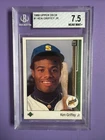 1989 Upper Deck - Star Rookie Ken Griffey Jr #1 (RC)