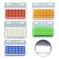 24V LKW AnhäNger LED Seitenleuchte Wasserdicht Seitenmarkierung Weiß Blau Rot
