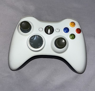 Microsoft Official OEM Xbox 360 Wireless Controller White Tested/Working
