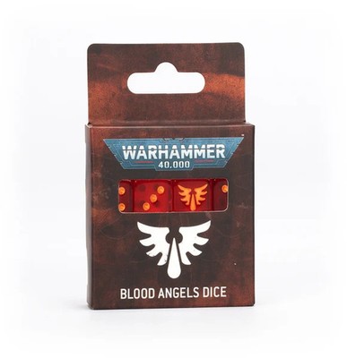 Blood Angels Dice Warhammer 40k New Sealed No Import Fees USA
