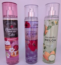 Bath Body Works Lot of 3 Fine Fragrance Mist 8 oz / 236 ml - NEW