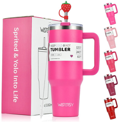 Thermotasse Stahl 30/40oz Vakuumdüse Große Kapazität DIY