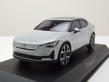 Polestar 2 2024 magnesium silber Modellauto 1:43 Norev