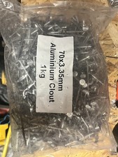 1kg 70mm X 3.35mm alloy Aluminium Clout Nails for fixing slate 