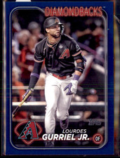 2024 Topps Baseball Royal Blue Lourdes Gurriel Jr. Diamondbacks 677