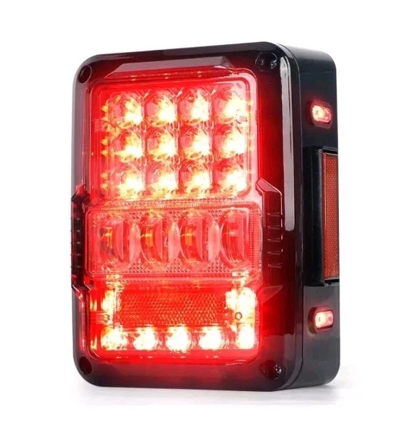 Luz trasera lado conductor JK LED señal de reversa/giro para Jeep Wrangler 07-17 Foto 3 de 4