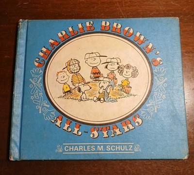CHARLIE BROWN'S ALL-STARS 1966 FIRST PRINTING HC BOOK CHARLES M. SCHULZ PEANUTS