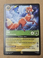 Lorcana Tod - Knows All the Tricks 92/204 Winterspell Legendary Regular Non Foil