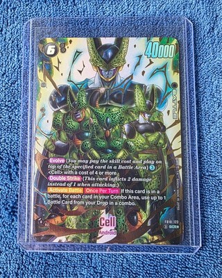 Dragon Ball Super: Fusion World - Cross Force - Cell FB10-123 SCR* Alternate Art