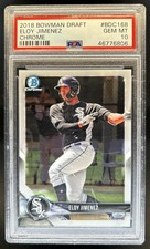 2018 Bowman Draft Eloy Jimenez Chrome #BDC-168 White Sox PSA 10 GEM MINT