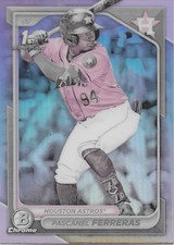 PASCANEL FERRERAS 2024 Bowman Chrome Rookie RC PEARL Refractor BCP-240