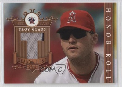 2003 Upper Deck Honor Roll Dean's List Troy Glaus #DL-TG 4g8