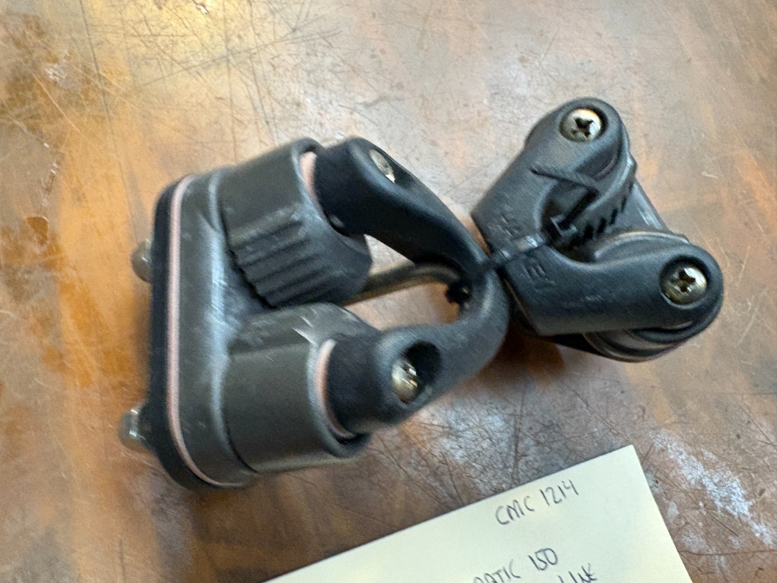 HARKEN CAM-CLEAT STANDARD CAM-MATIC 150 W/ FAIRLEAD KIT 12MM LINE SOLD AS PAIR