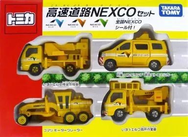 Takara Tomy Tomica Expressway NEXCO Set 4 Cars Used 750093