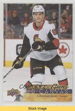 2017-18 Upper Deck UD Canvas Young Guns Christian Jaros #C222 READ he7
