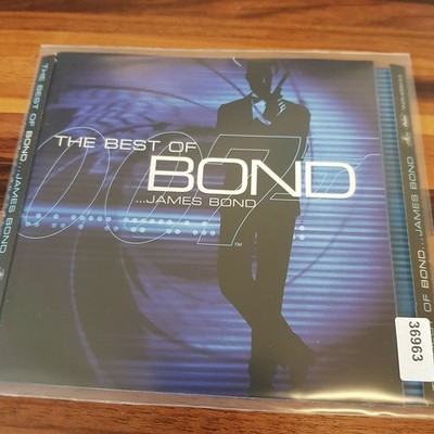 VARIOUS the best of bond - james bond VG+/EX (CD Album, Soundtrack, Capitol)
