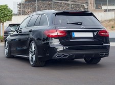 Capristo Edelstahl Duplex Sportauspuff Mercedes C-Klasse W205 S205 C205 C63AMG